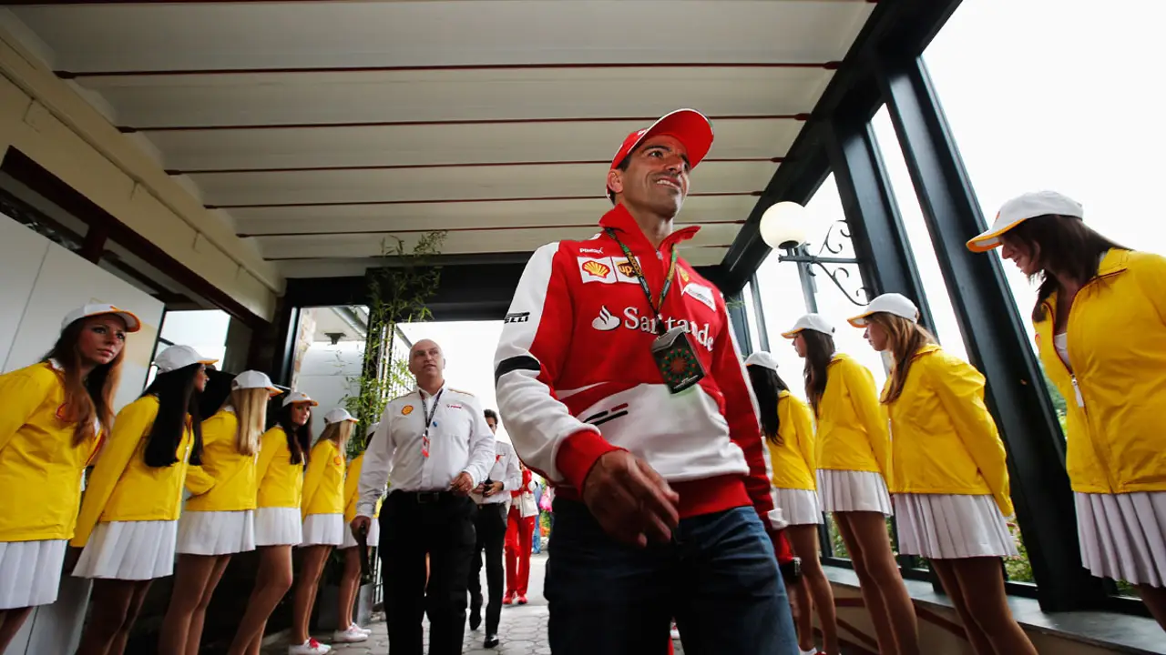 Marc Gené, en el trazado de SPA