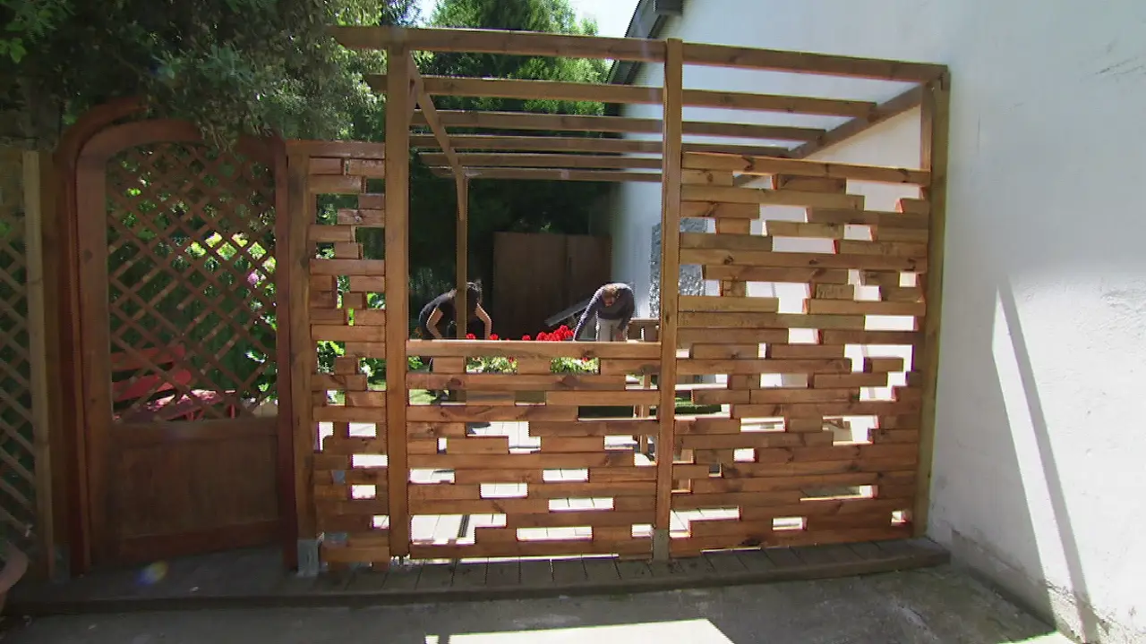Te enseñamos a construir un murete de madera