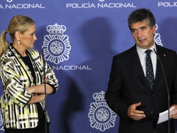 Cristina Cifuentes e Ignacio Cosidó Cristina Cifuentes e Ignacio Cosidó