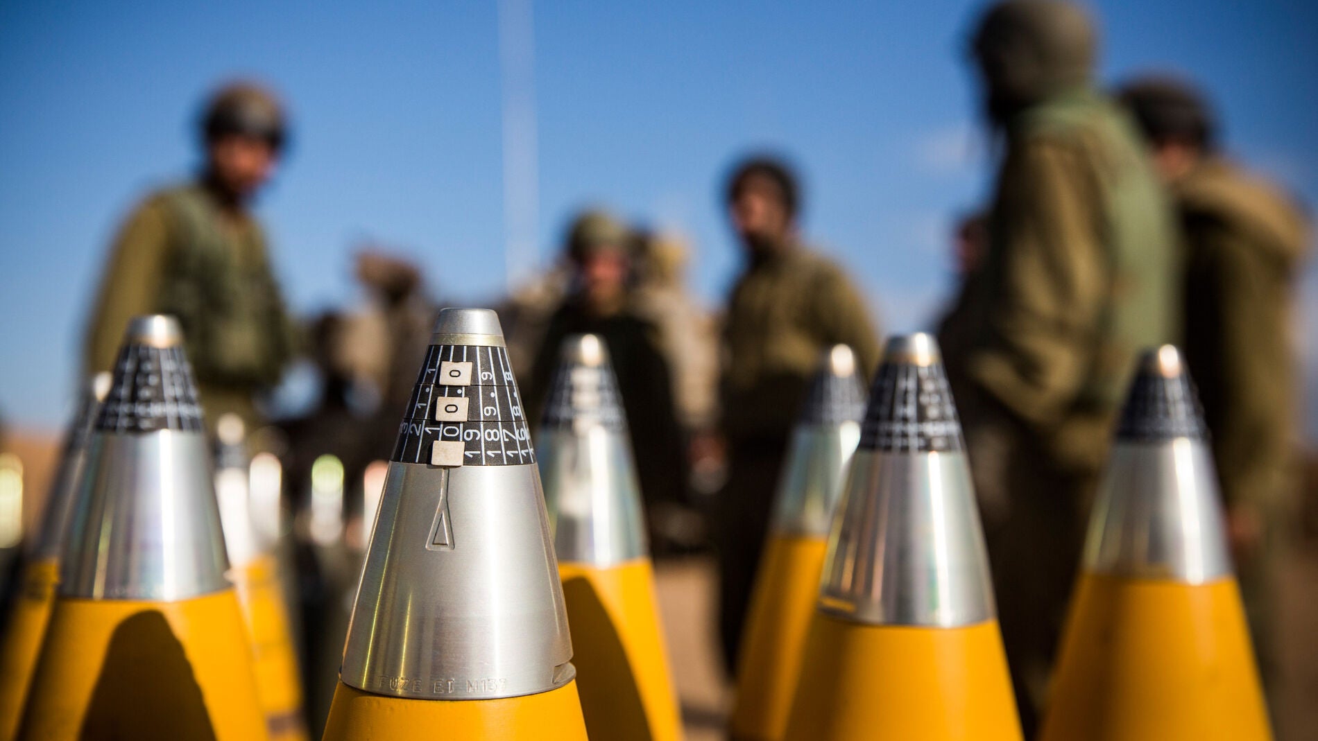 Artiller&iacute;a del Ej&eacute;rcito de Israel (Archivo)