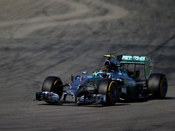 Nico Rosberg en Hockenheim