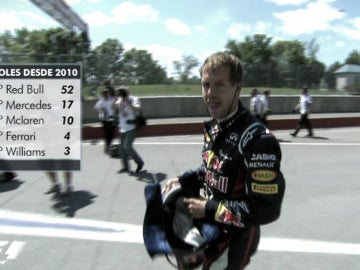 Vettel, responsable de las pocas poles de Ferrari