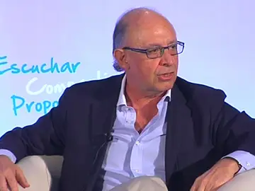 Montoro, en un acto del PP Montoro, en un acto del PP