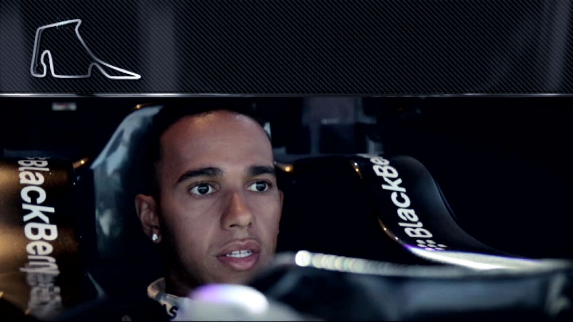 Hamilton, en el simulador de Mercedes