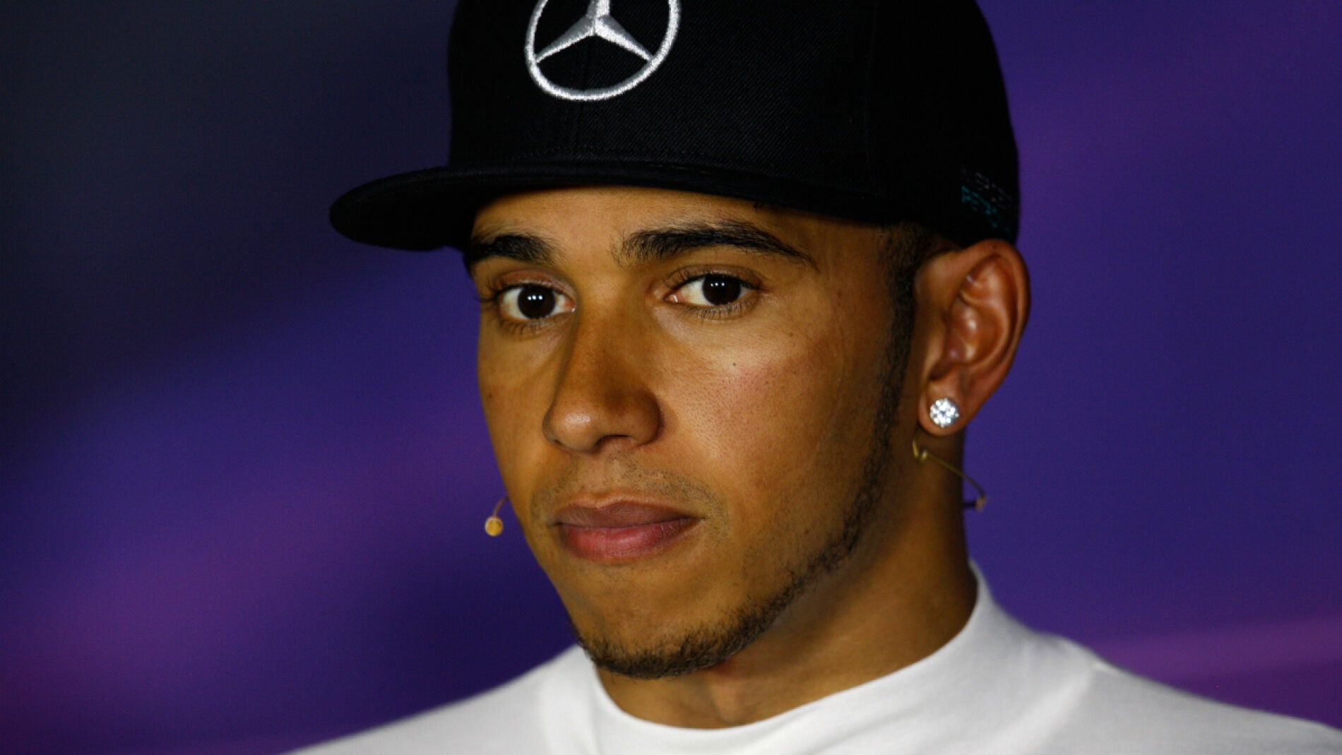 Hamilton, en rueda de prensa