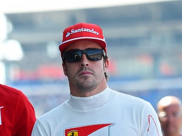 Alonso, en el circuito de Hockenheim
