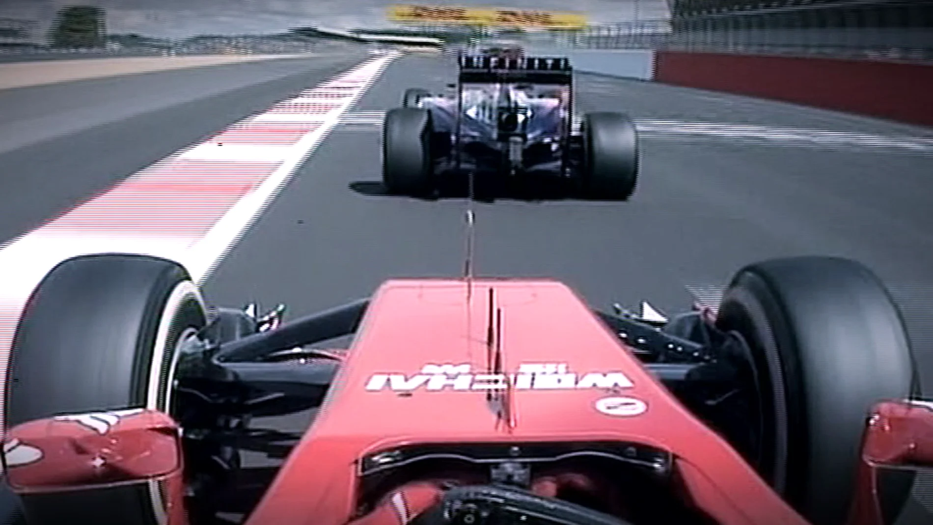 Fernando Alonso ataca a Vettel