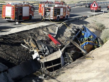 Accidente en la A-7