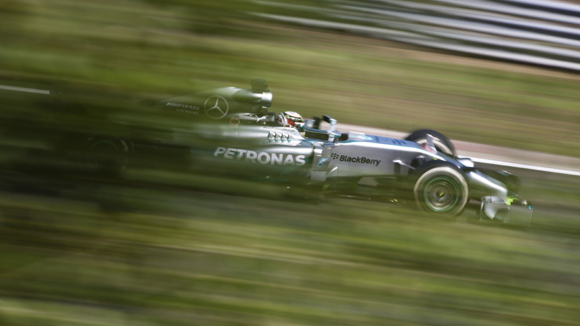 Hamilton se disipa entre la vegetaci&oacute;n