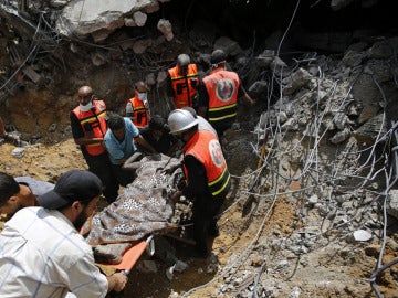 Personal humanitario en la última tregua