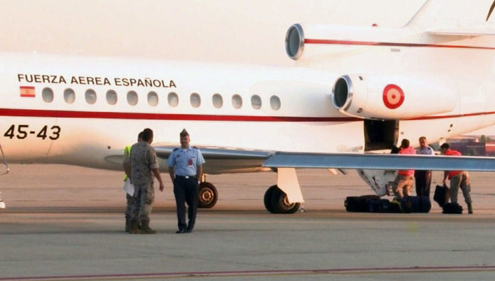 Avión de las Fuerzas aéreas