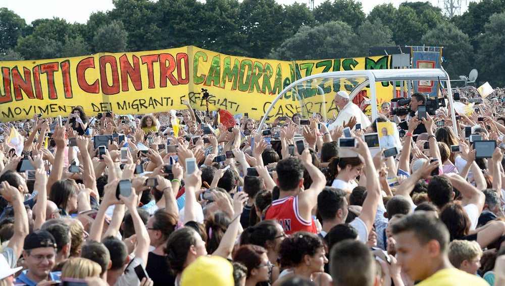 El Papa Francisco en la misa de Santa Ana