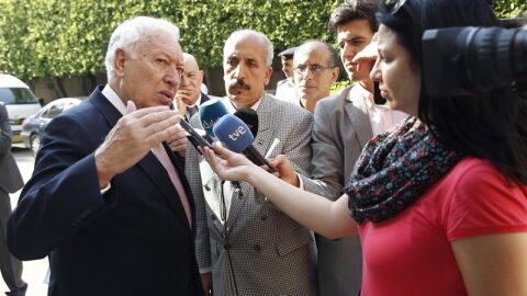 El ministro de Asuntos Exteriores y de Cooperaci&oacute;n, Jos&eacute; Manuel Garc&iacute;a-Margallo