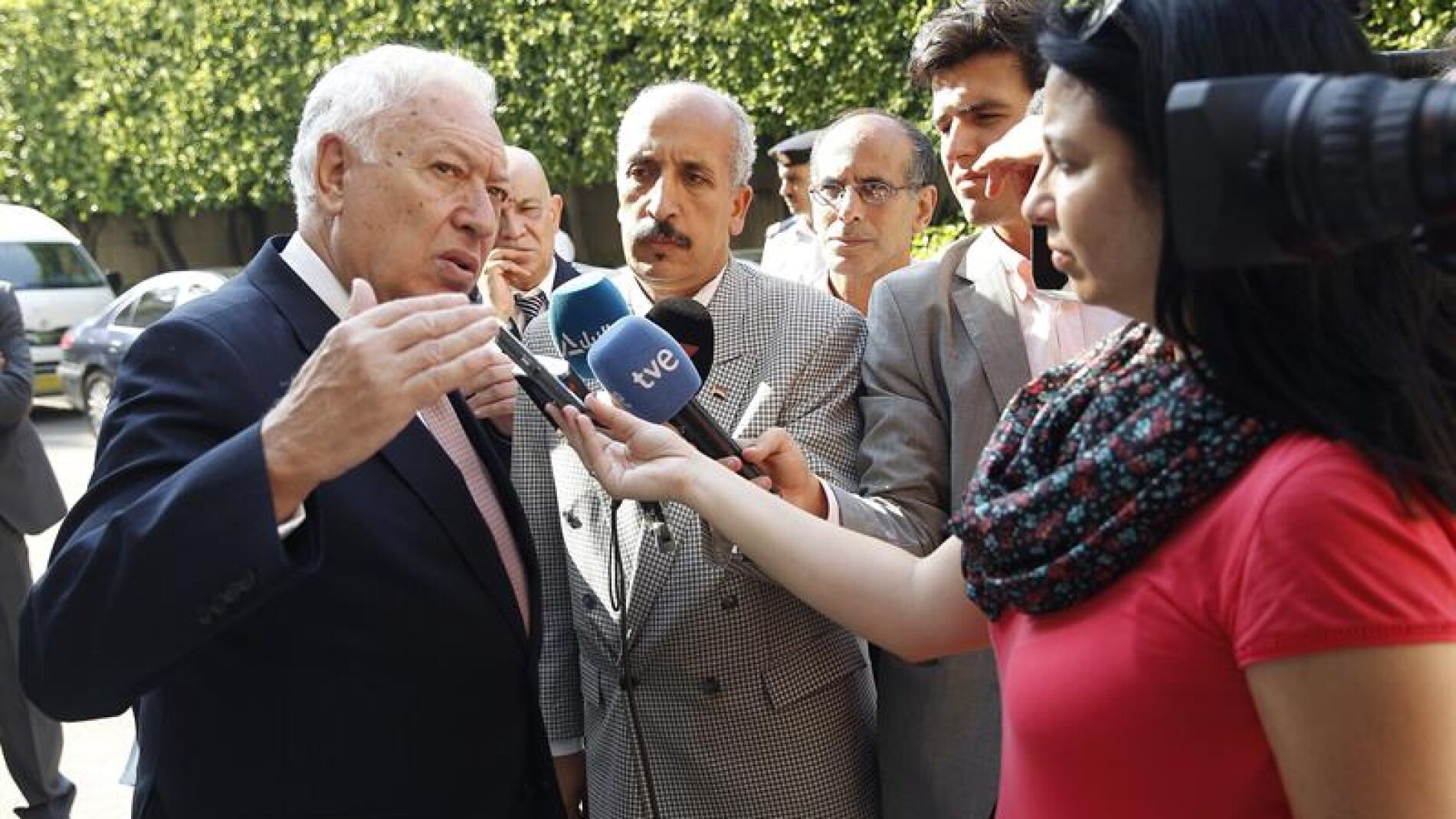 El ministro de Asuntos Exteriores y de Cooperaci&oacute;n, Jos&eacute; Manuel Garc&iacute;a-Margallo