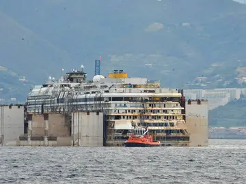Último destino del Costa Concordia para ser desguazado Último destino del Costa Concordia para ser desguazado