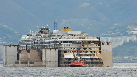 Último destino del Costa Concordia para ser desguazado Último destino del Costa Concordia para ser desguazado