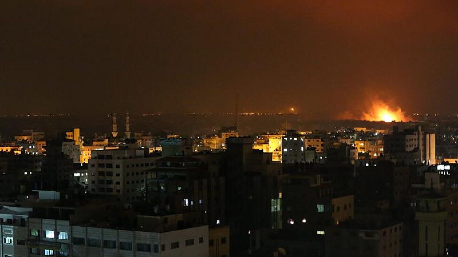 Bombardeos en Gaza