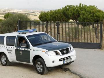 Un coche de la Guardia Civil 