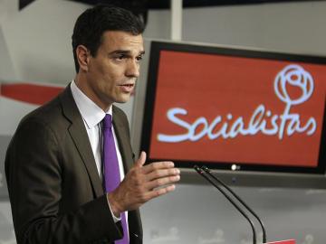 El secretario general del PSOE, Pedro Sánchez