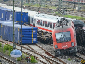 Imagen del accidente en Mannheim Imagen del accidente en Mannheim