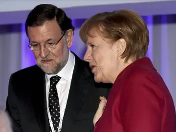 Mariano Rajoy y Angela Merkel Mariano Rajoy y Angela Merkel