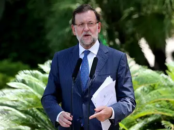 Mariano Rajoy en Marivent Mariano Rajoy en Marivent