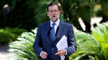 Mariano Rajoy en Marivent