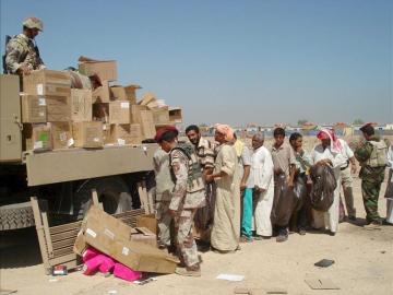 Operación de ayuda humanitaria a los desplazados en el norte de Irak Operación de ayuda humanitaria a los desplazados en el norte de Irak