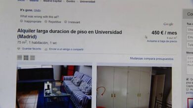 Se multiplican los fraudes de alquiler de pisos para estudiantes en Internet