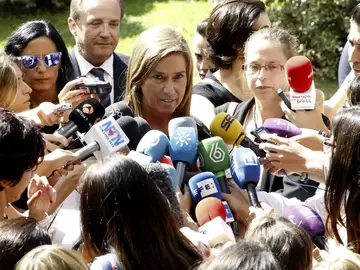 Ana Mato declara en el funeral de Miguel Pajares Ana Mato declara en el funeral de Miguel Pajares