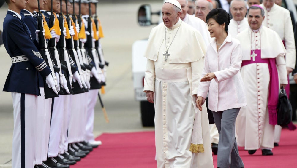 El Papa visita Corea del Sur