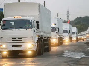 Convoy humanitario ruso Convoy humanitario ruso