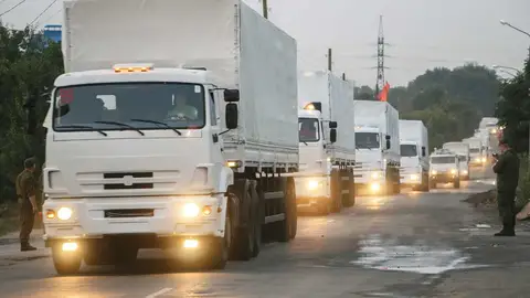 Convoy humanitario ruso Convoy humanitario ruso