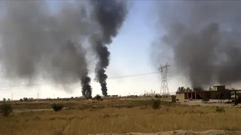 Las fuerzas kurdas recuperan gran parte de la presa de Mosul Las fuerzas kurdas recuperan gran parte de la presa de Mosul
