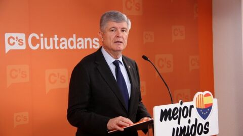 El secretario general y portavoz de Ciutadans, Mat&iacute;as Alonso