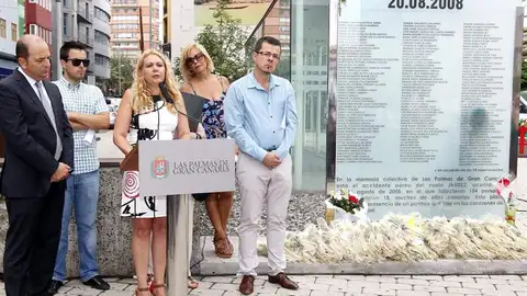 Acto en memoria del accidente de Spanair Acto en memoria del accidente de Spanair