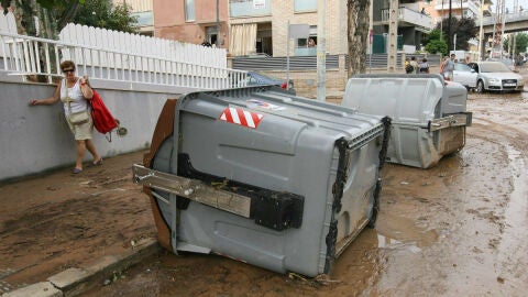 Consecuencias de las inundaciones en Tarragona