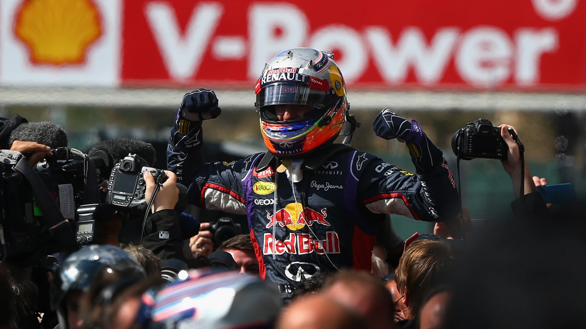 Ricciardo, tras su triunfo en Bélgica