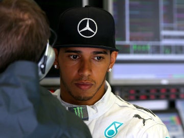 Lewis Hamilton en Spa