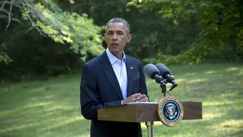 El presidente Obama ha dado luz verde a vuelos de reconocimiento sobre el norte de Siria. El presidente Obama ha dado luz verde a vuelos de reconocimiento sobre el norte de Siria.