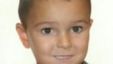 La imagen del peque&ntilde;o, difundida por la Interpol