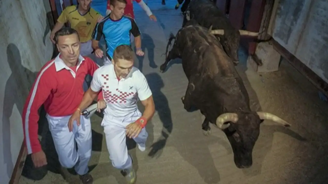 El premio Rey de España de fotografía en los encierros de San Sebastián de los Reyes