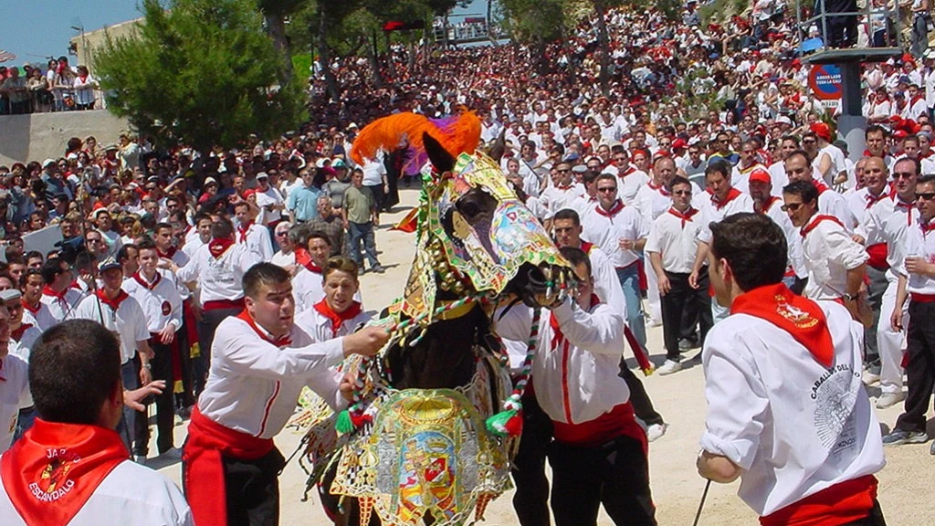 Fiesta de los caballos del vino en Caravaca de la Cruz Fiesta de los caballos del vino en Caravaca de la Cruz