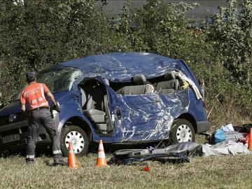 Accidente en la nacional 121-A 