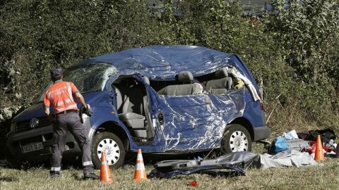 Accidente en la nacional 121-A 