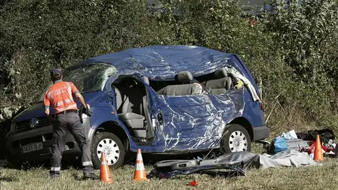 Accidente en la nacional 121-A Accidente en la nacional 121-A