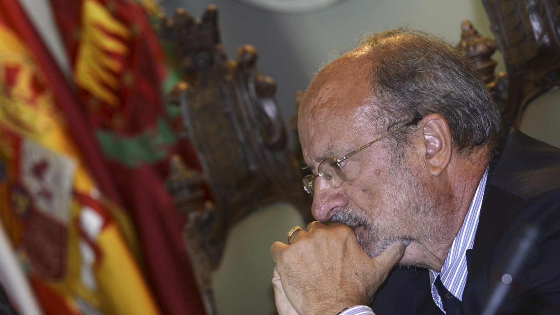 El alcalde de Valladolid, Javier Le&oacute;n de la Riva