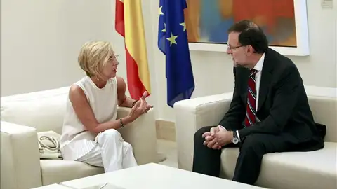 Rosa Díez y Mariano Rajoy Rosa Díez y Mariano Rajoy