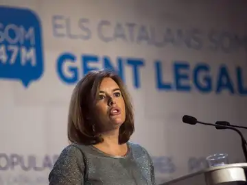 Santamaría, en la Convención del PP catalán Santamaría, en la Convención del PP catalán