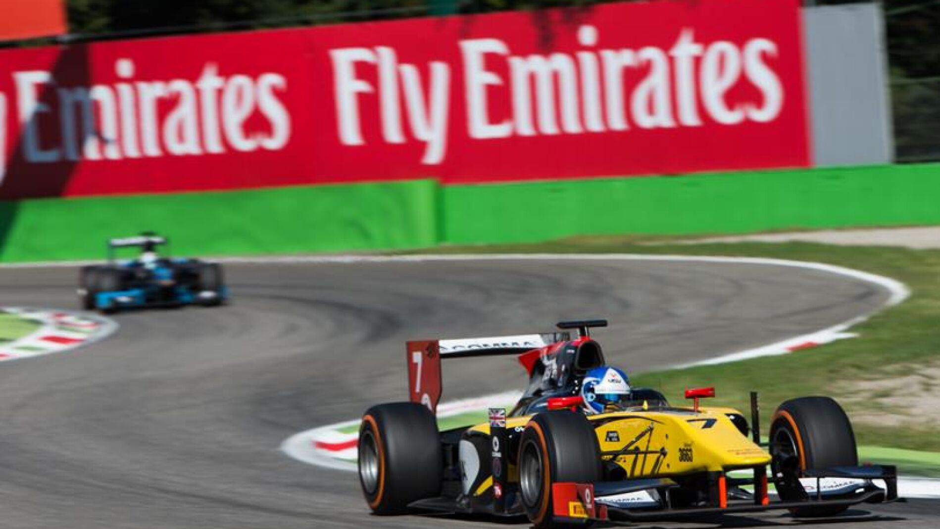 Palmer, con el DAMS en Monza